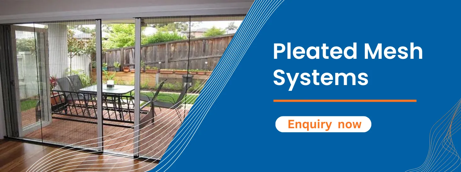Pleated Mesh Systems Manufacturer and Supplier in Gurgaon