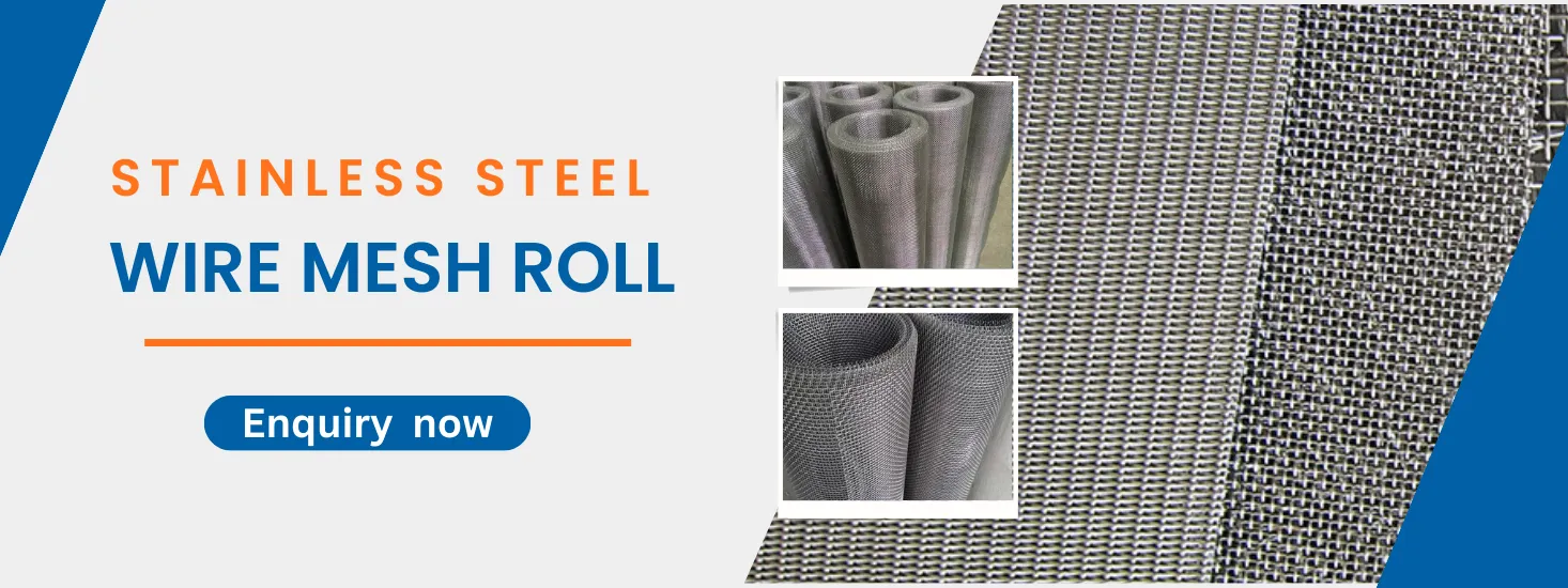 Stainless Steel Wire Mesh Roll Manufacturer and Supplier in Gurgaon
